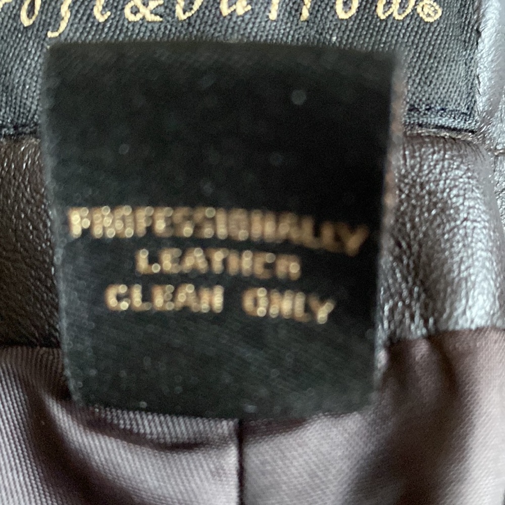Croft &Barrow Lambskin Leather Blazer and Pants - Picture 7 of 11